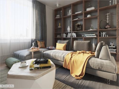 Квартира холостяка в современном стиле 05