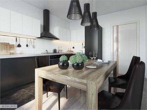 Квартира холостяка в современном стиле 03