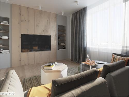 Квартира холостяка в современном стиле 08