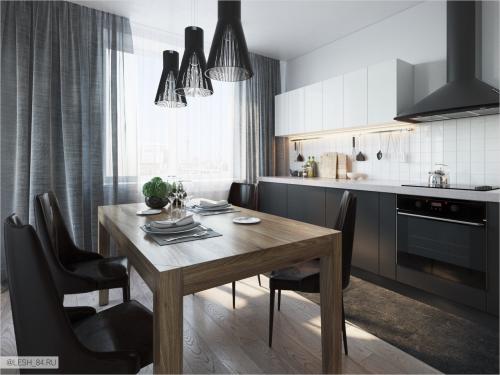 Квартира холостяка в современном стиле 04