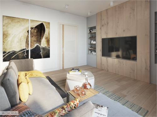 Квартира холостяка в современном стиле 06