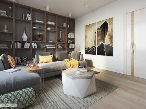 Квартира холостяка в современном стиле 07