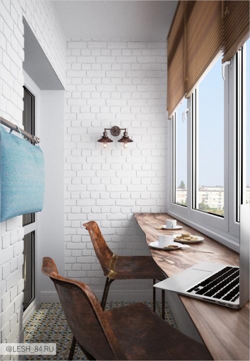 Интерьер с элементами лофт в ЖК Самоцветы 13