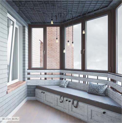 Лофт для молодой семейной пары 02