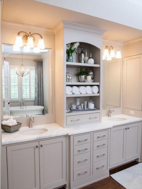Варианты хранения в ванной комнате 13