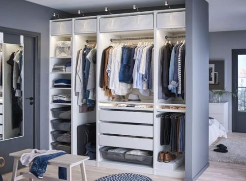 Как организовать пространство в шкафу купе. Как сделать шкаф функциональнее: 6 гениальных идей компактного хранения