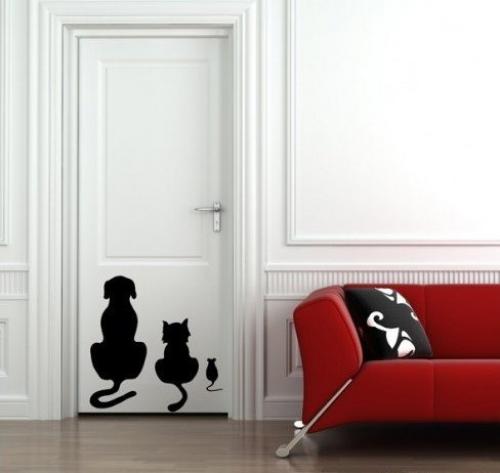 6 идей декорирования дверей 03