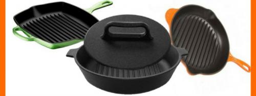 Как готовить на сковороде гриль с прессом. Форма