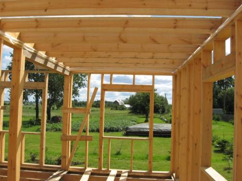 Построить каркасный дом своими руками чертежи. Технология