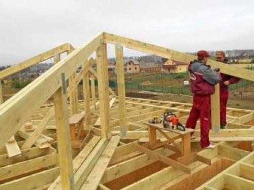 Ломаная крыша стропильная система своими руками. Стропильные системы 03 Ломаная крыша стропильная система своими руками. Стропильные системы 03