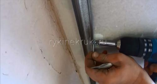 Профиля для гипсокартона способы крепления. Монтаж стоечных профилей под гипсокартон