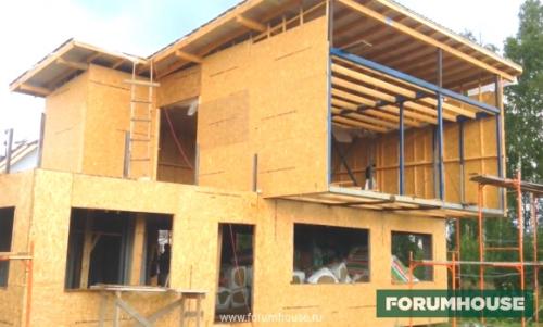 Дом из контейнеров зимой. Поэтапное строительство дома из морских контейнеров