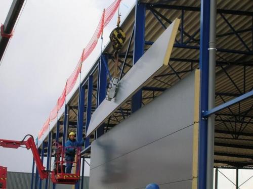 Кровля из сэндвич панелей. Определение минимального угла уклона кровли 06 Кровля из сэндвич панелей. Определение минимального угла уклона кровли 06