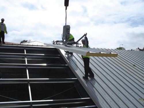 Кровля из сэндвич панелей. Определение минимального угла уклона кровли 11 Кровля из сэндвич панелей. Определение минимального угла уклона кровли 11