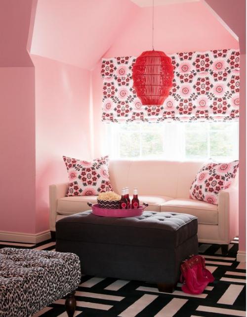 Яркие цвета в интерьере квартиры 06