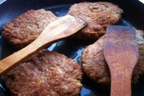 Куриные котлеты из фарша сочные рецепт. Куриные котлеты с цветной капустой 08