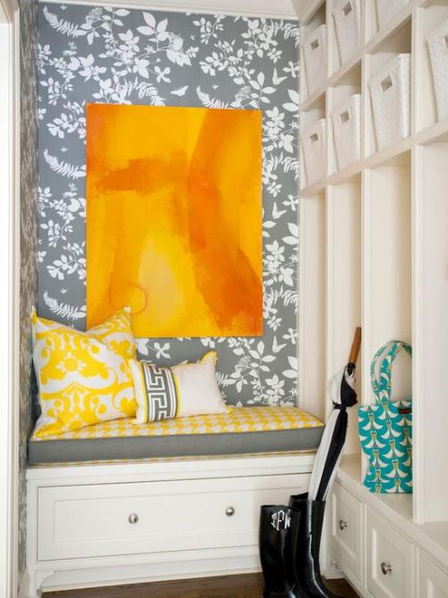 Яркие цвета в интерьере квартиры 07