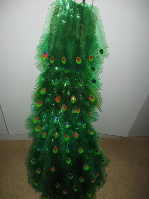 Павлин из пластиковых бутылок пошагово. Птица счастья: павлин из пластиковой бутылки