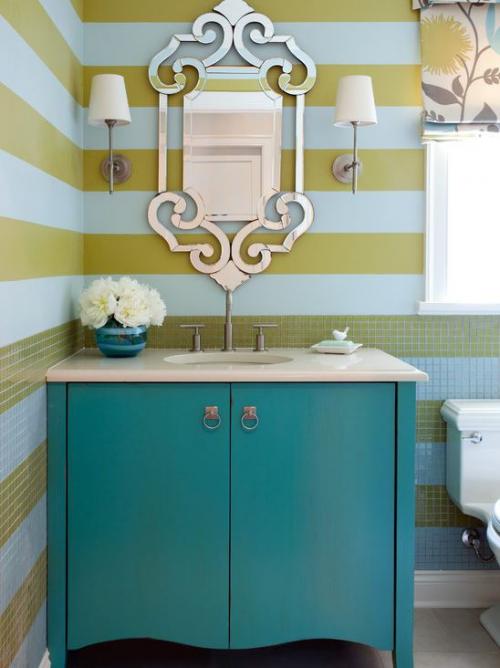Яркие цвета в интерьере квартиры 08