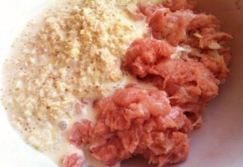 Куриные котлеты из фарша сочные рецепт. Куриные котлеты с цветной капустой 04