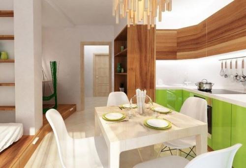 Интересные идеи по оформлению маленькой однокомнатной квартиры 05