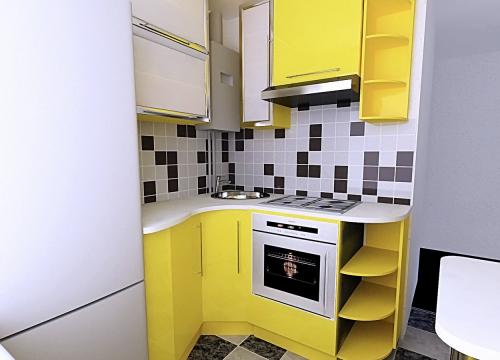 Маленькая кухня планировка. Секреты грамотной планировки в маленькой кухне: тщательно подбираем мебель и аксесуары