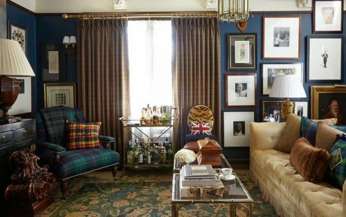 Холодные оттенки в интерьере 02