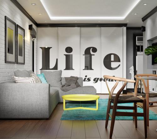 Дизайн однокомнатной квартиры хрущевки. Секреты перепланировки хрущевки