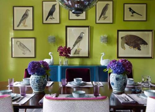 Холодные оттенки в интерьере 06