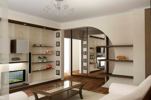 Как расставить мебель в зале хрущевки. Творческий подход к пространству