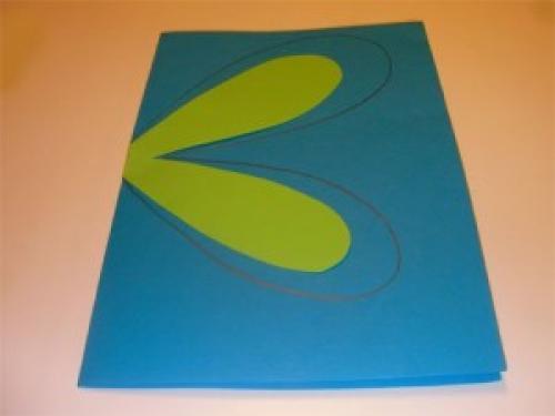 Поделка стрекоза своими руками. Объемная аппликация из цветной бумаги. Стрекоза