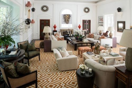 Интерьер особняка в пляжном стиле 01