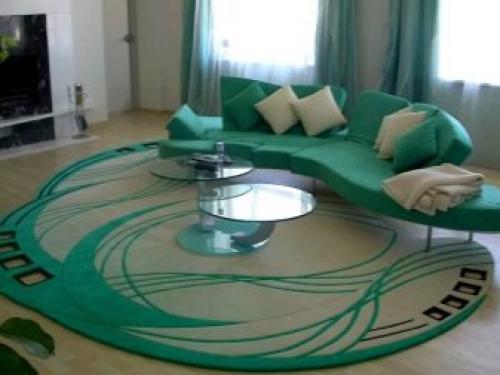 Как подобрать ковер в гостиную. Цветовая гамма ковров для оформления интерьера гостиной 03