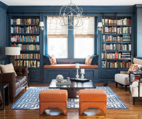 Холодные оттенки в интерьере 05