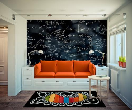 Дизайн угловой комнаты с двумя окнами в хрущевке. Стильный дизайн угловой хрущевки