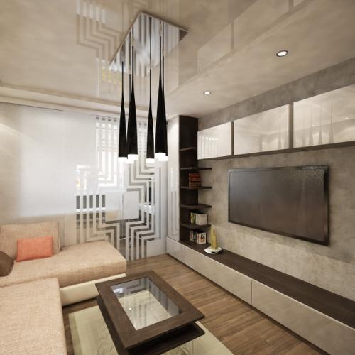 Как оформить квартиру однокомнатную. Советы по выбору дизайна однокомнатной квартиры 02