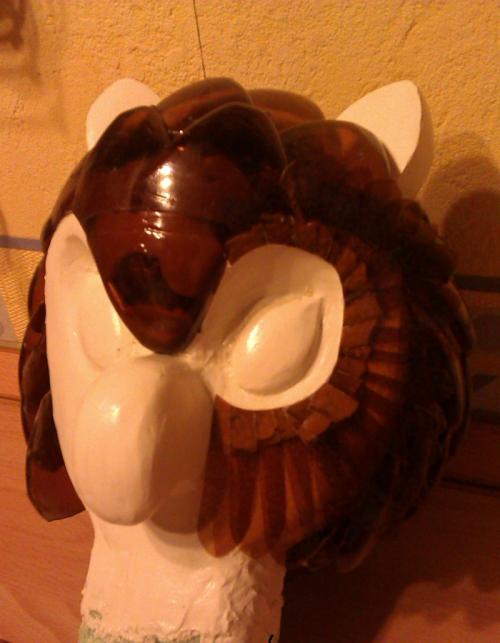 Сова из пластиковой бутылки. Филин из пластиковых бутылок 27 Сова из пластиковой бутылки. Филин из пластиковых бутылок 27