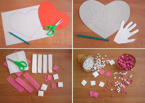 Открытка для мамы своими руками. Открытка маме своими руками: поделка в детский сад