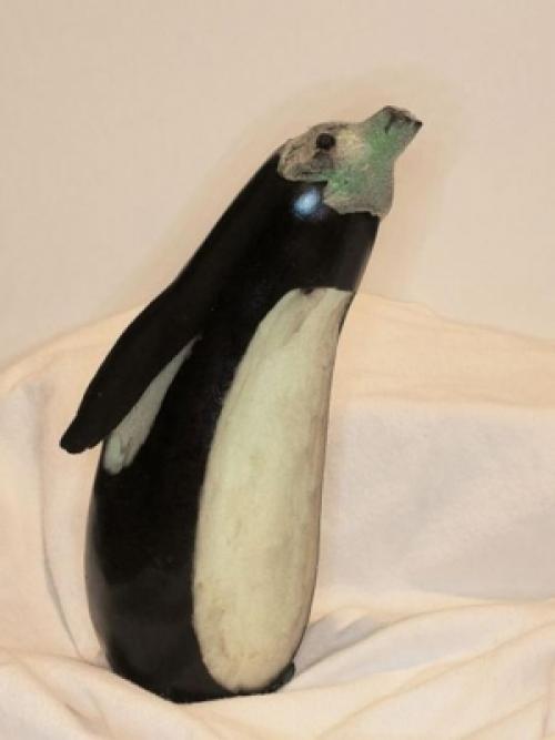 Пингвин поделка из баклажана. Пингвины