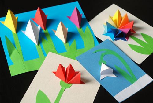 Открытка для мамы своими руками. Открытка маме своими руками: поделка в детский сад