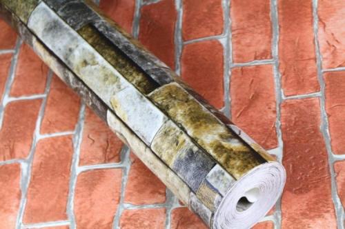 Какие обои сочетаются с кирпичной кладкой. Виды обоев под кирпичную кладку