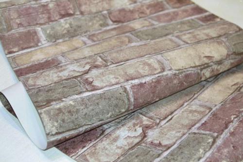 Какие обои сочетаются с кирпичной кладкой. Виды обоев под кирпичную кладку