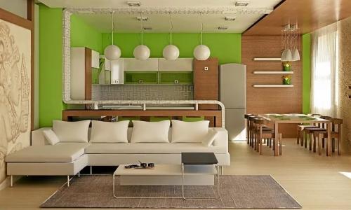 Как оформить квартиру однокомнатную. Советы по выбору дизайна однокомнатной квартиры 08