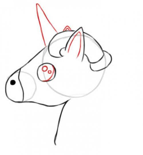 Как нарисовать единорога