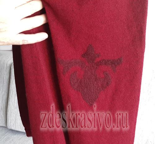 Как зашить дырку на свитере. Как красиво заштопать дырку на рукаве кашемирового джемпера