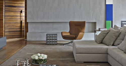 Отделка стен деревом в скандинавском стиле. Цветовое оформление