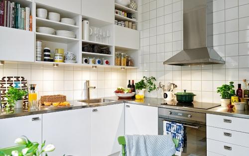 Как расположить технику на угловой кухне. Какой стиль для угловой кухни выбрать