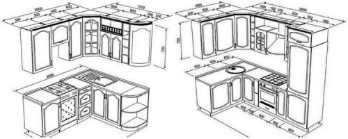 Гарнитур на кухню маленькую. 60 фото кухонных угловых гарнитуров для маленькой кухни