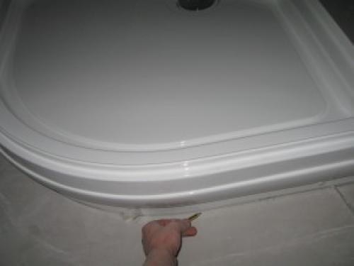 Подиум из пеноблоков. Как сделать подиум для душевой кабины.