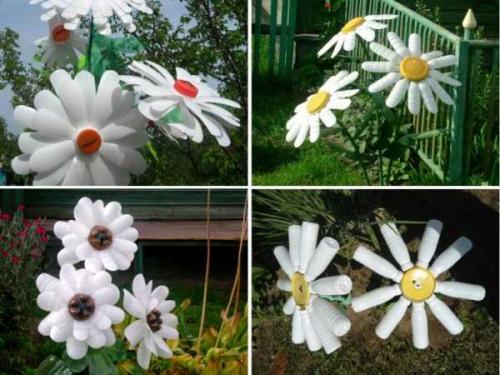 Как сделать из пластиковой бутылки цветы. Цветы из бутылок: основные преимущества 02